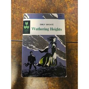 Wuthering Heights Scholastic Library Edition Emily Brontë Vintage Paperback Book
